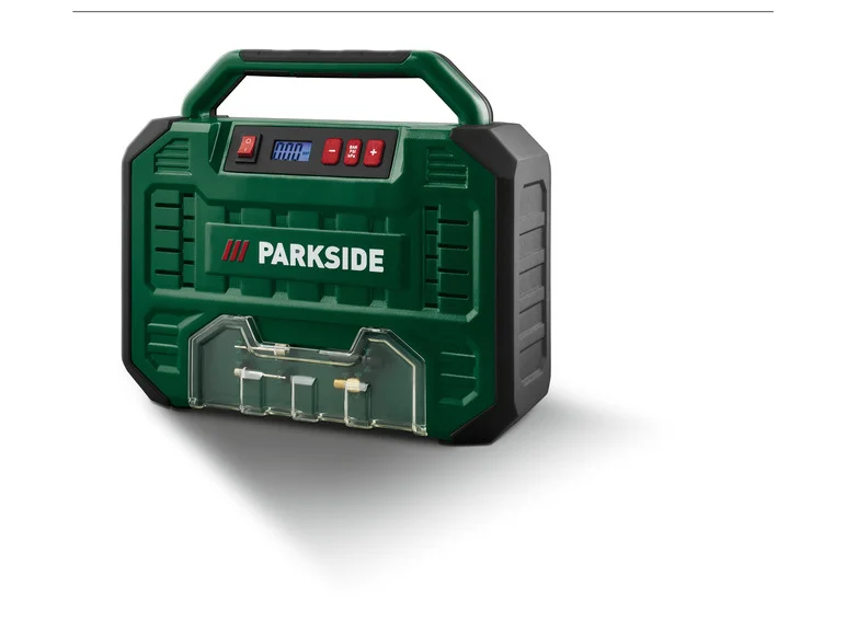 PARKSIDE® Compresseur numérique portatif PMK 150 A1. 12 V ou 230 V