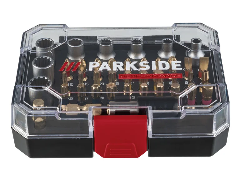 PARKSIDE PERFORMANCE® Jeu d'embouts Torsion ou Jeu d'embouts et de douilles Torsion PBSP 2 D4
