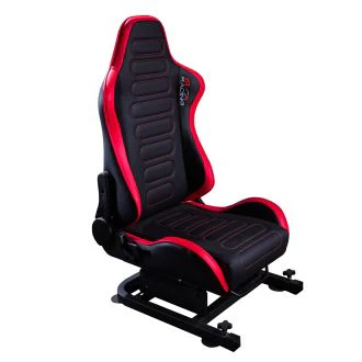 XROCKER XR RACING CHICANE RACING SEAT FOR THE XR RACING RIG - BLACK AND RED