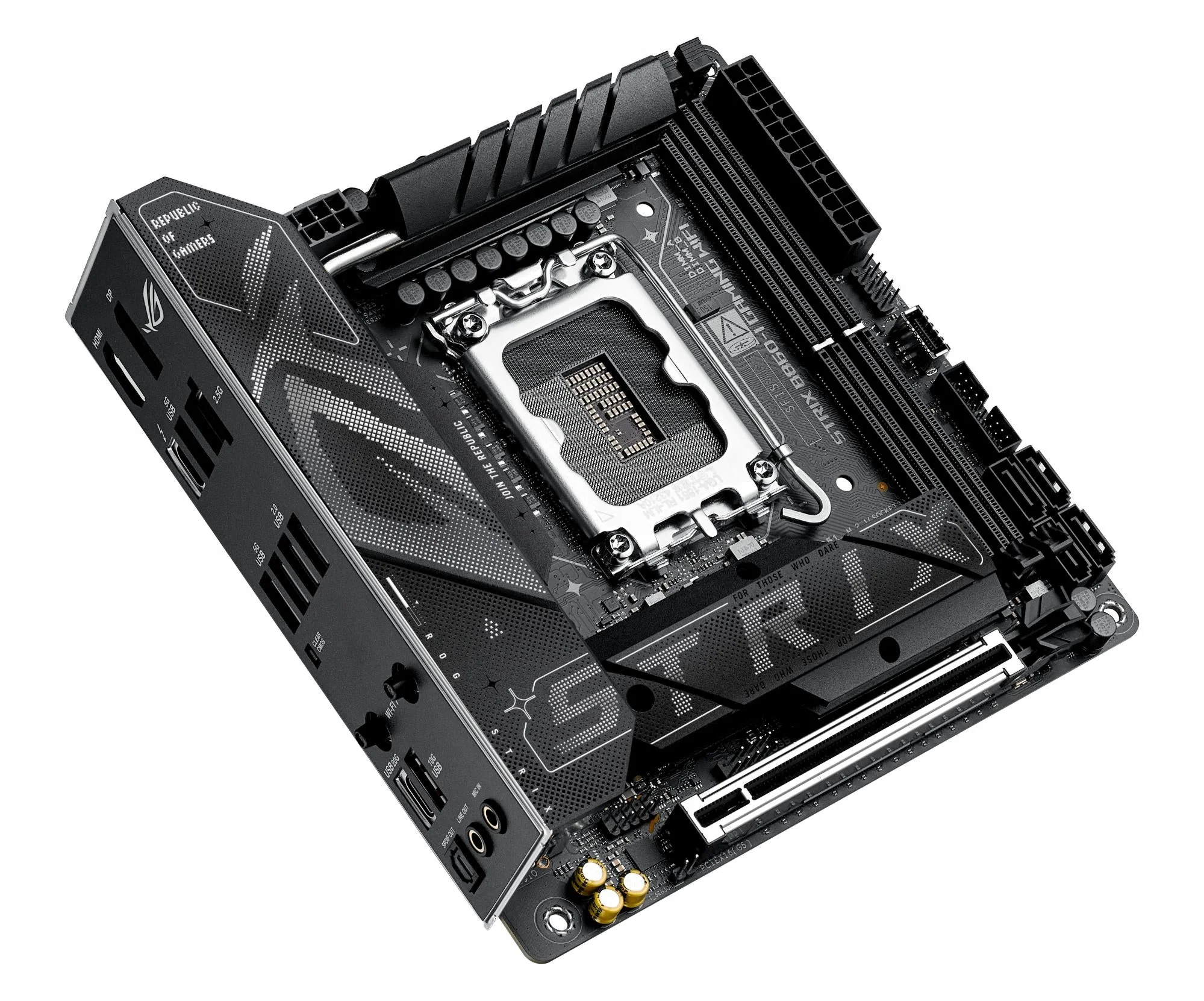 ASUS ROG STRIX B860-I GAMING WIFI (mITX. B860. LGA 1851. DDR5)