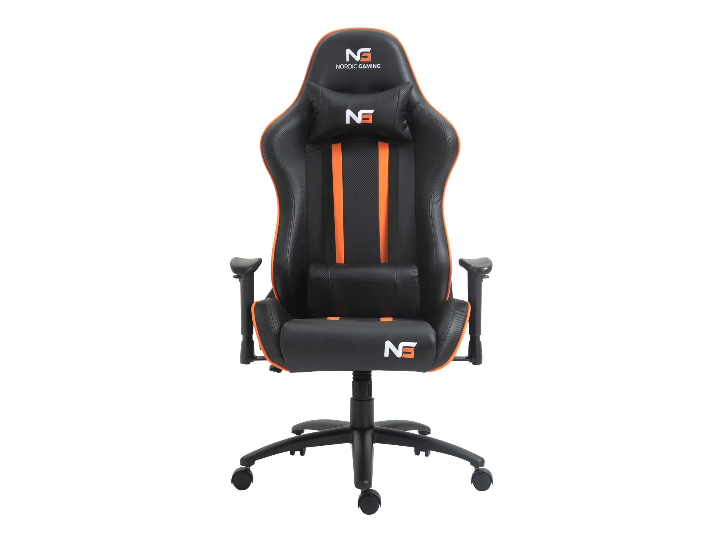 Nordic Gaming Carbon Schwarz Orange