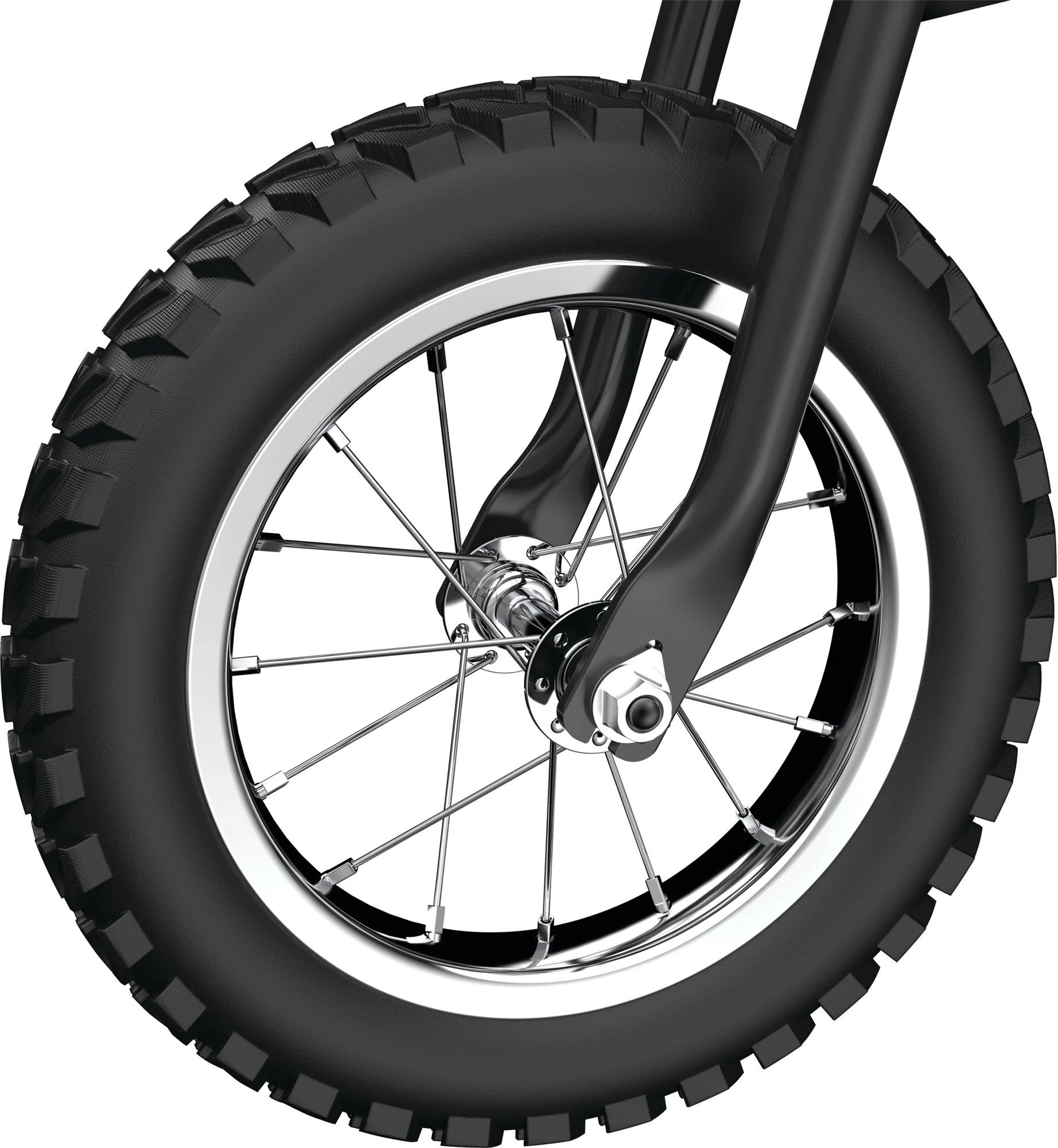 Razor Dirt Rocket MX125 Electric-Powered Dirt Bike - Black with Decal Included, for Child 5+