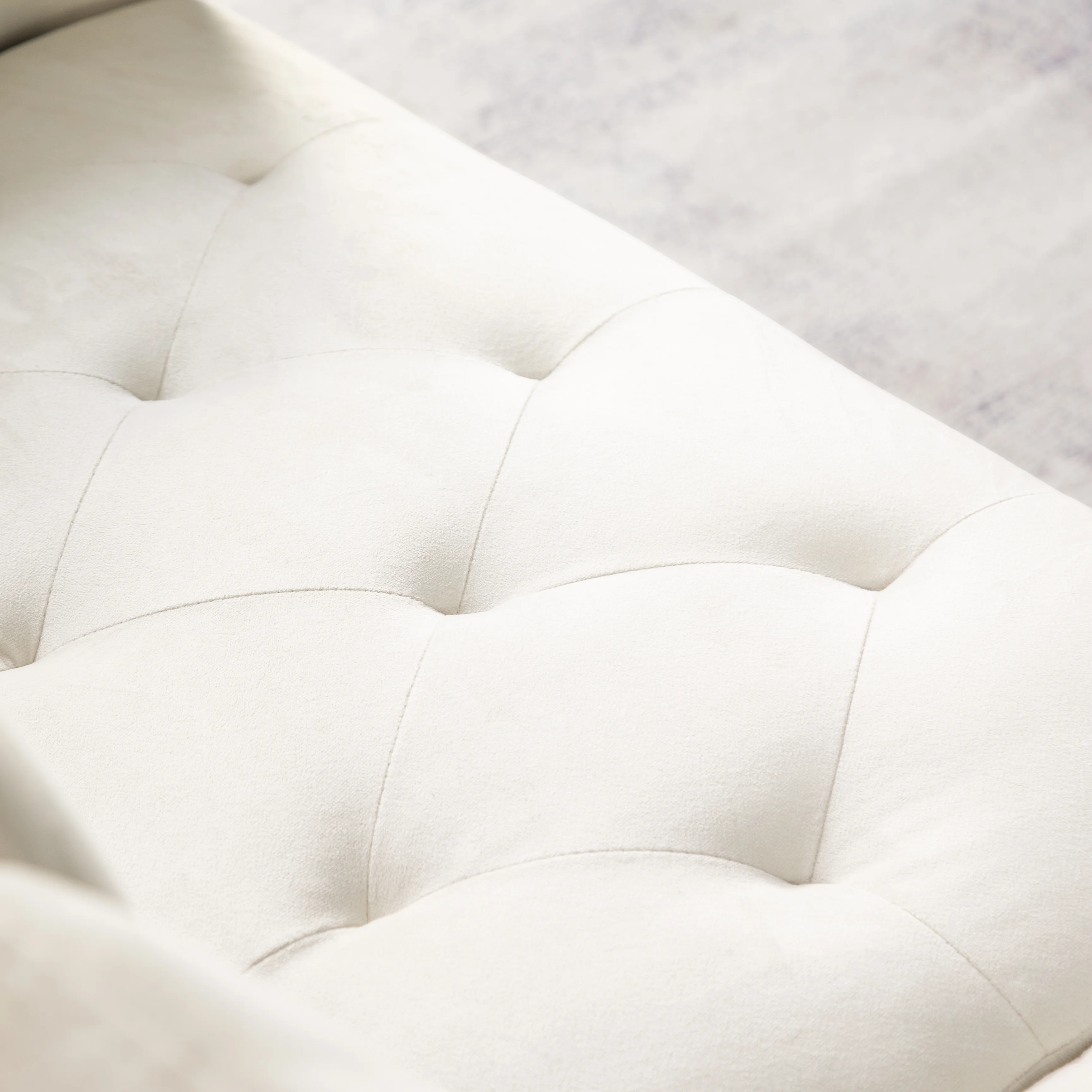 Convertible Futon Sofa Bed,Velvet Upholstered Nailhead Loveseat Sofa with Two Pillows,Modern Sleeper Couch Bed for Living Room,Bedroom,Green