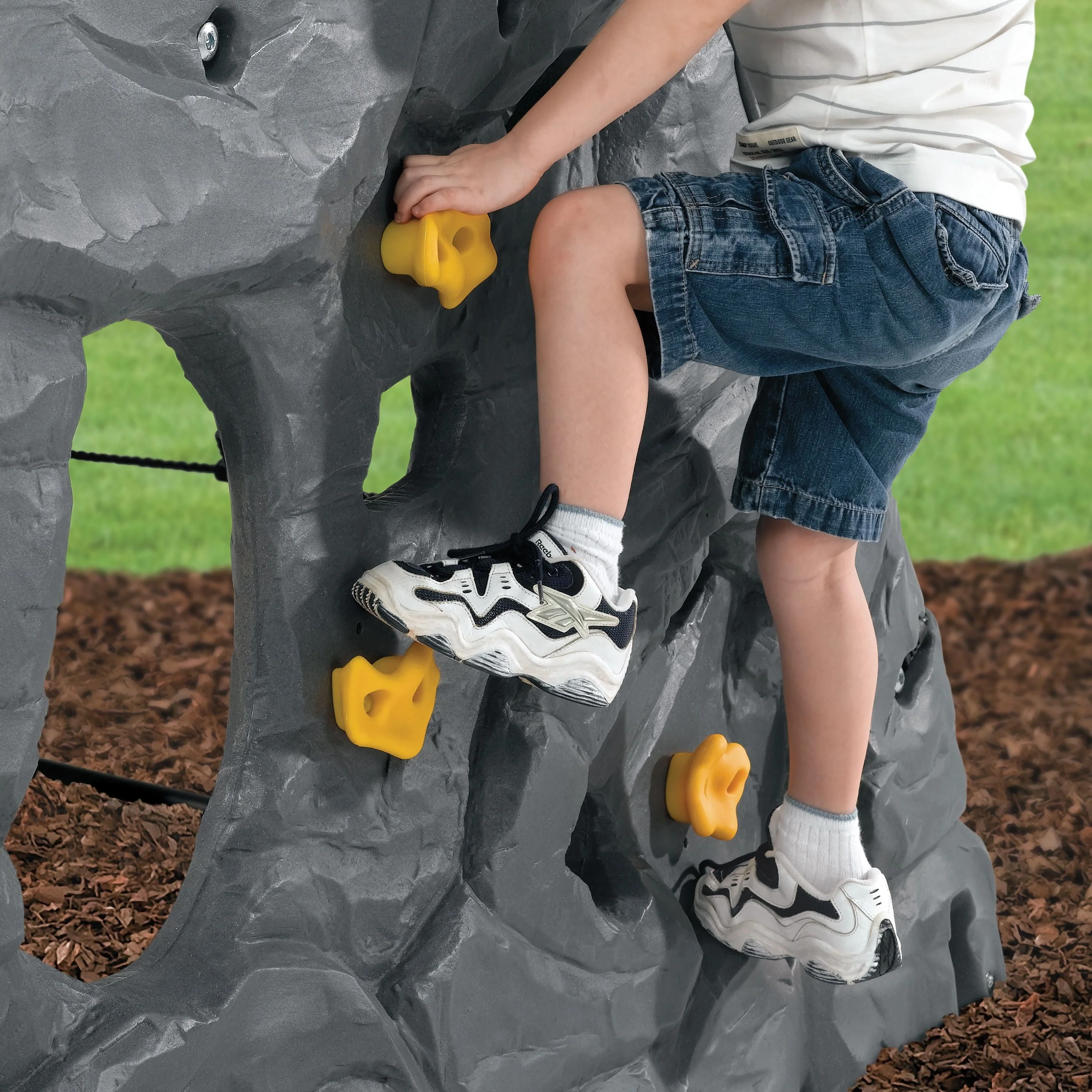 Step2 Skyward Summit Rock Climbing Wall, Grey