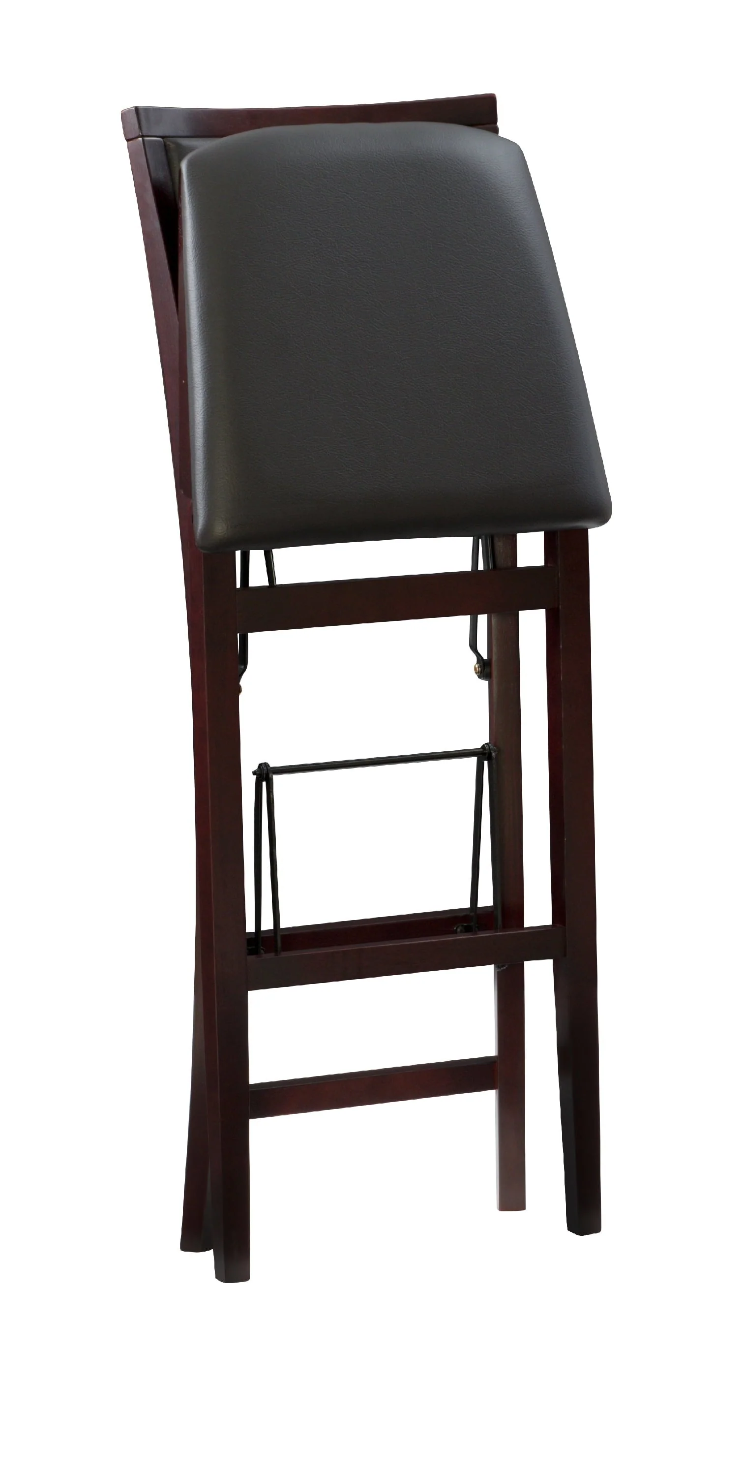 Linon Kristle Folding Padded Bar Stool, 30