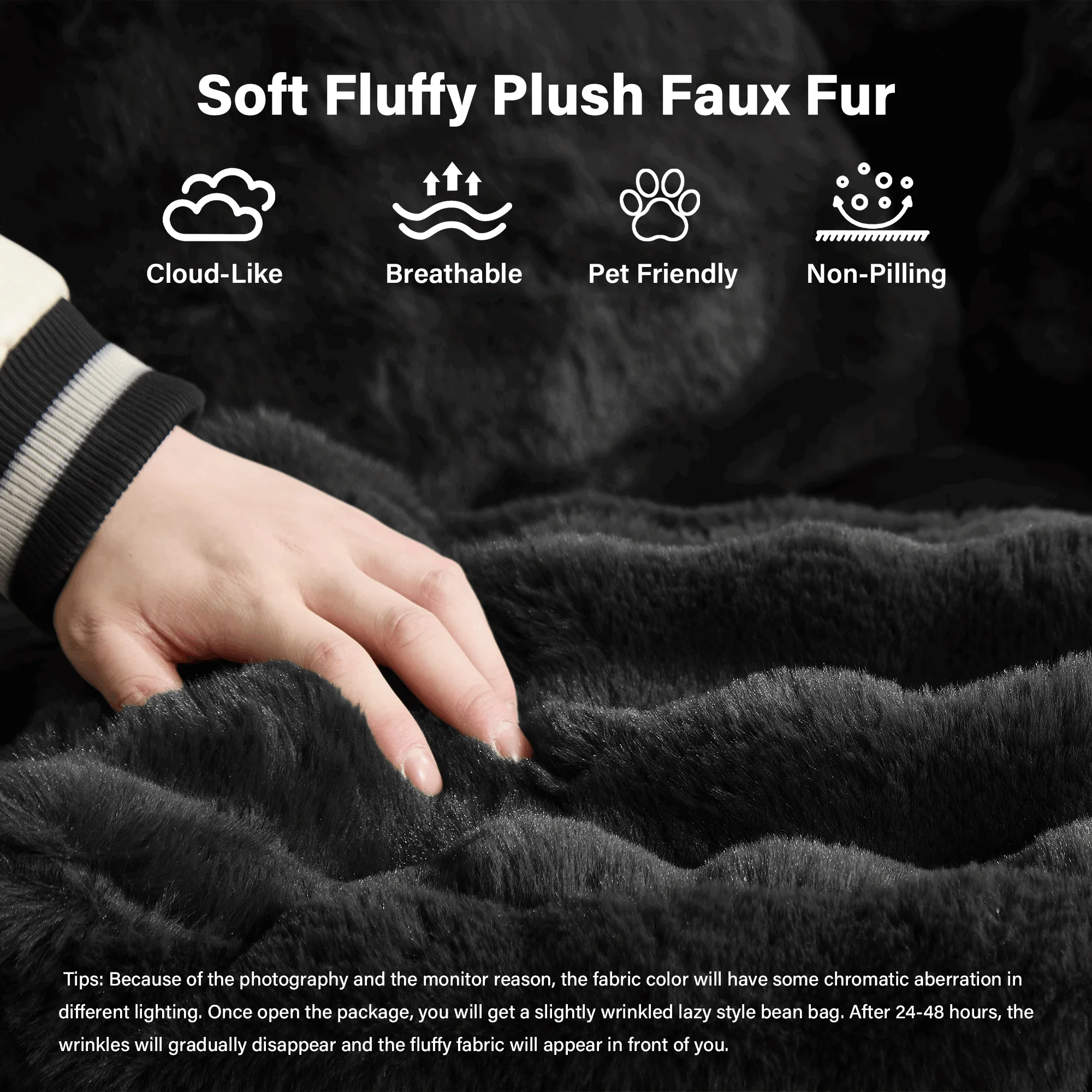 Wiilayok 58'' Oversized Chaise Lounge Chair Indoor,Thickened Backrest Sleeper Sofa Couch with Soft Pillows for Living Room, Gray