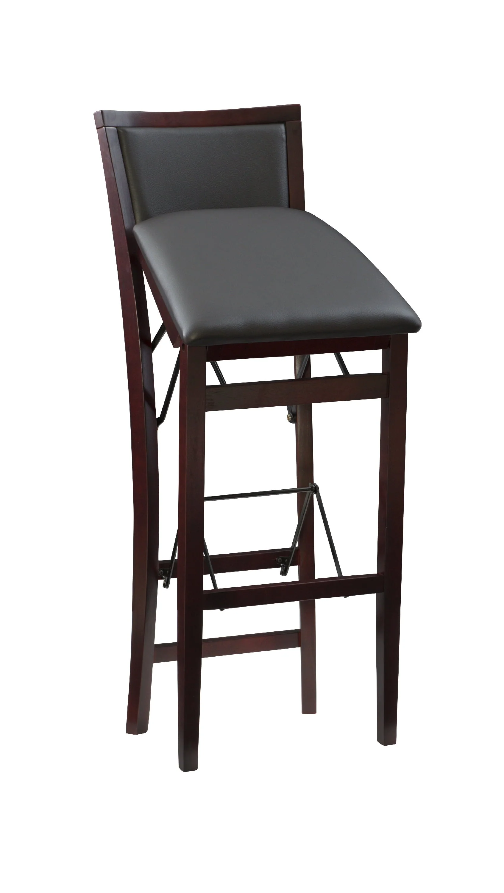 Linon Kristle Folding Padded Bar Stool, 30