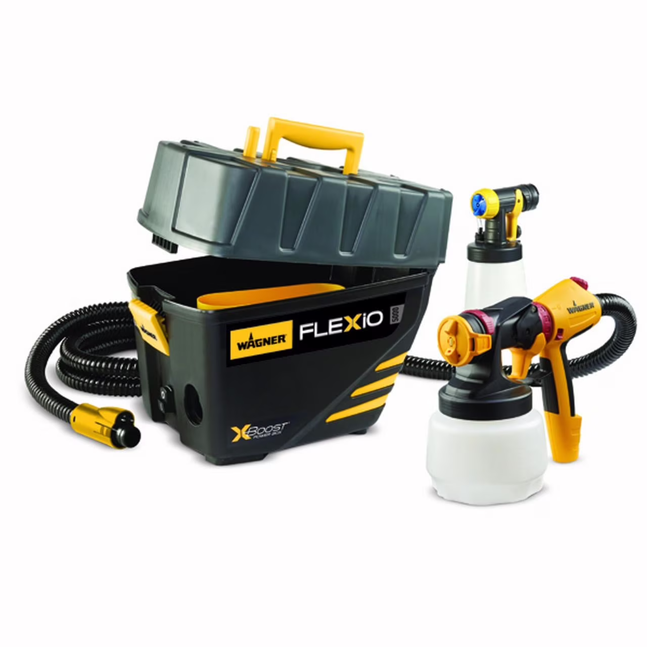 Wagner Flexio 5000 Paint Sprayer, 2 Nozzles Included, Turbine Base
